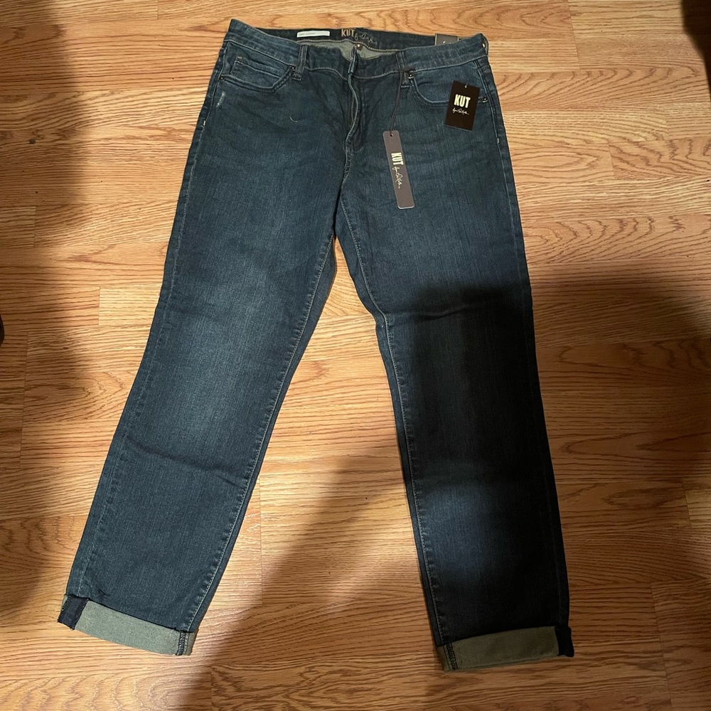 Kut from the Kloth jeans Katy Boyfriend size 8 brand new, never been worn!